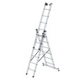 MUNK Mehrzweckleiter mit Nivello® Traverse 3x6 Sprossen MUNK Mehrzweckleiter mit Nivello® Traverse 3x6 Sprossen-small