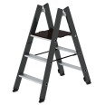 MUNK ML Klapptritt beidseitig begehbar RAL 7016 3 Stufen MUNK ML Klapptritt beidseitig begehbar RAL 7016 3 Stufen-small
