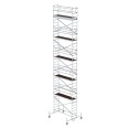 MUNK Rollgerüst mit Fahrbalken 0,75x2,45m Plattform 12,45m AH