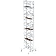 MUNK Rollgerüst mit Fahrbalken 0,75x1,80m Plattform 10,45m AH