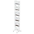 MUNK Rollgerüst mit Fahrbalken 0,75x1,80m Plattform 12,45m AH