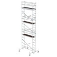 MUNK Rollgerüst mit Fahrbalken 0,75x2,45m Plattform 9,45m AH