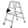 MUNK Stehleiter mit ergo-pad beidseitig begehbar 2x4 Stufen MUNK Stehleiter mit ergo-pad beidseitig begehbar 2x4 Stufen-small