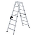 MUNK Stehleiter mit ergo-pad beidseitig begehbar 2x7 Stufen MUNK Stehleiter mit ergo-pad beidseitig begehbar 2x7 Stufen-small