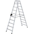 MUNK Stehleiter mit ergo-pad beidseitig begehbar 2x10 Stufen MUNK Stehleiter mit ergo-pad beidseitig begehbar 2x10 Stufen-small