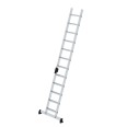 MUNK Stufenanlegeleiter mit nivello-Traverse und Ergo-Pad 12 Stufen