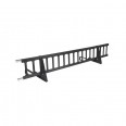 Schneefanggitter-Set, 1,5m lang, 7-teilig, max. 233kg/m Stützlast, anthrazit