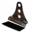 Dreirohr-Schneefanghalter für Trapezblech, Leisten- und Sandwichdach, braun Dreirohr-Schneefanghalter für Trapezblech, Leisten- und Sandwichdach, braun-small