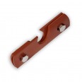 Schneefanglasche für Schneefangrohre bis  Ø34mm, Stehfalzdach, rot Schneefanglasche für Schneefangrohre bis  Ø34mm, Stehfalzdach, rot-small