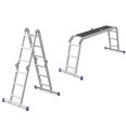 Werner Vielzweckleiter 4-teilig mit Plattform Werner Vielzweckleiter 4-teilig mit Plattform-small