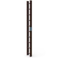 Zarges Dachleiter 10 Sprossen braun