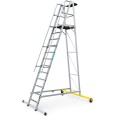 Zarges fahrbare Podestleiter ZAP Safemaster Plus S klappbar 12 Stufen Zarges fahrbare Podestleiter ZAP Safemaster Plus S klappbar 12 Stufen-small