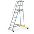Zarges fahrbare Podestleiter ZAP Safemaster Plus S klappbar 8 Stufen Zarges fahrbare Podestleiter ZAP Safemaster Plus S klappbar 8 Stufen-small