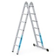 Zarges Mehrzweck-Klappleiter Combimaster X 2-teilig 2x6 Sprossen-small