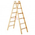 Zarges Holz Stehleiter Cresta B beidseitig begehbar-small