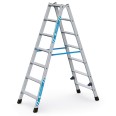 Zarges gebördelte Doppelstufenleiter Nova B 2x6 Stufen-small