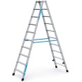 Zarges gebördelte Doppelstufenleiter Nova B 2x10 Stufen-small