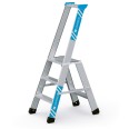 Zarges Stehleiter Seventec S mit Sicherheitsplattform 3 Stufen