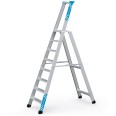 Zarges Stehleiter Seventec S mit Sicherheitsplattform 8 Stufen