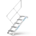 Zarges Treppe 45° 600mm Stufenbreite 5 Stufen