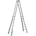 Zarges Teleskop-Mehrzweckleiter Variomax V 4x6 Sprossen