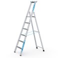 Zarges gebördelte Stehleiter Saferstep S eloxiert 7 Stufen-small