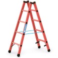 Zarges Vollkunststoff-Sprossen-Stehleiter EFA B 2x4 Sprossen