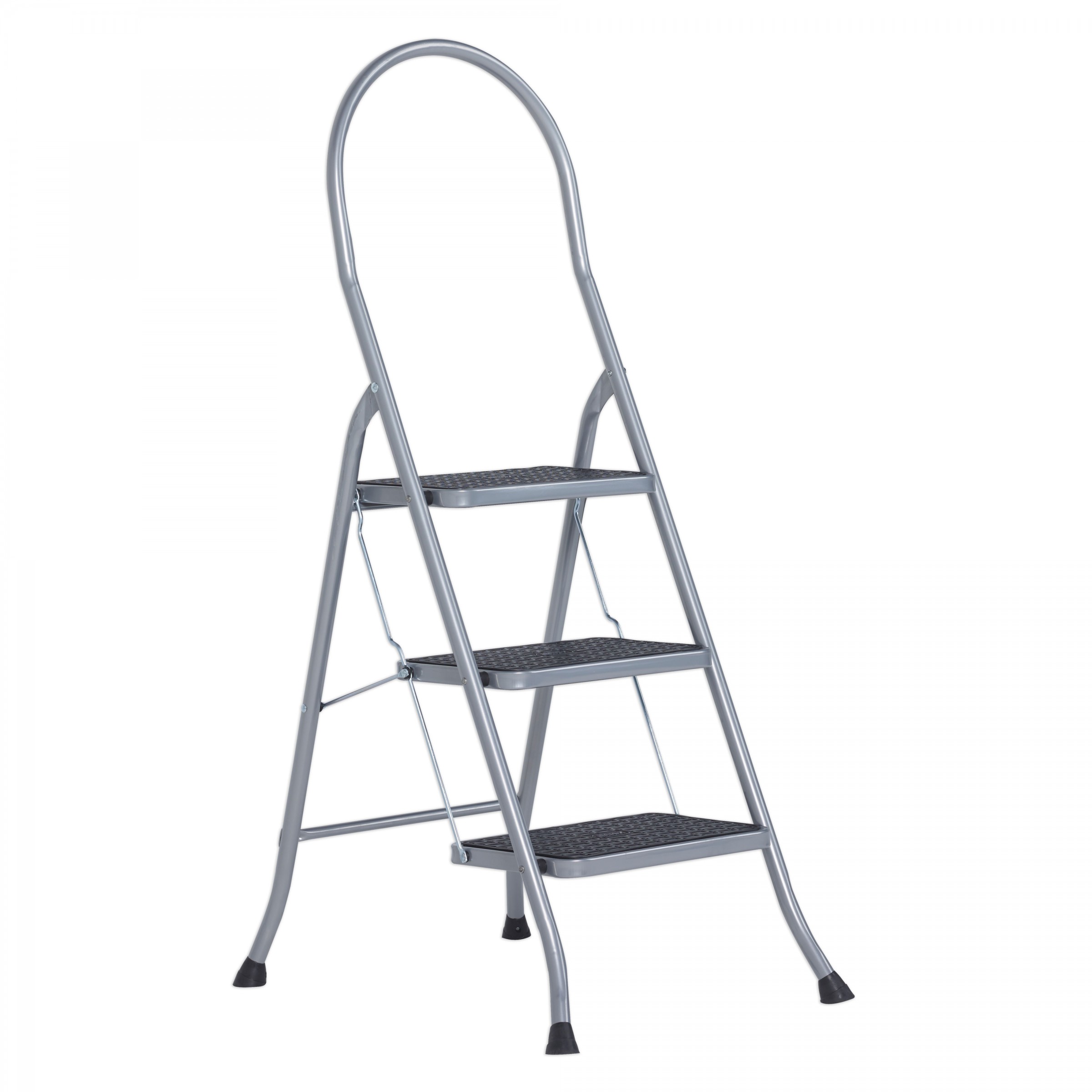 Altrex Cromato Haushalts Klapptritt 3 Stufen mit hohem Bügel