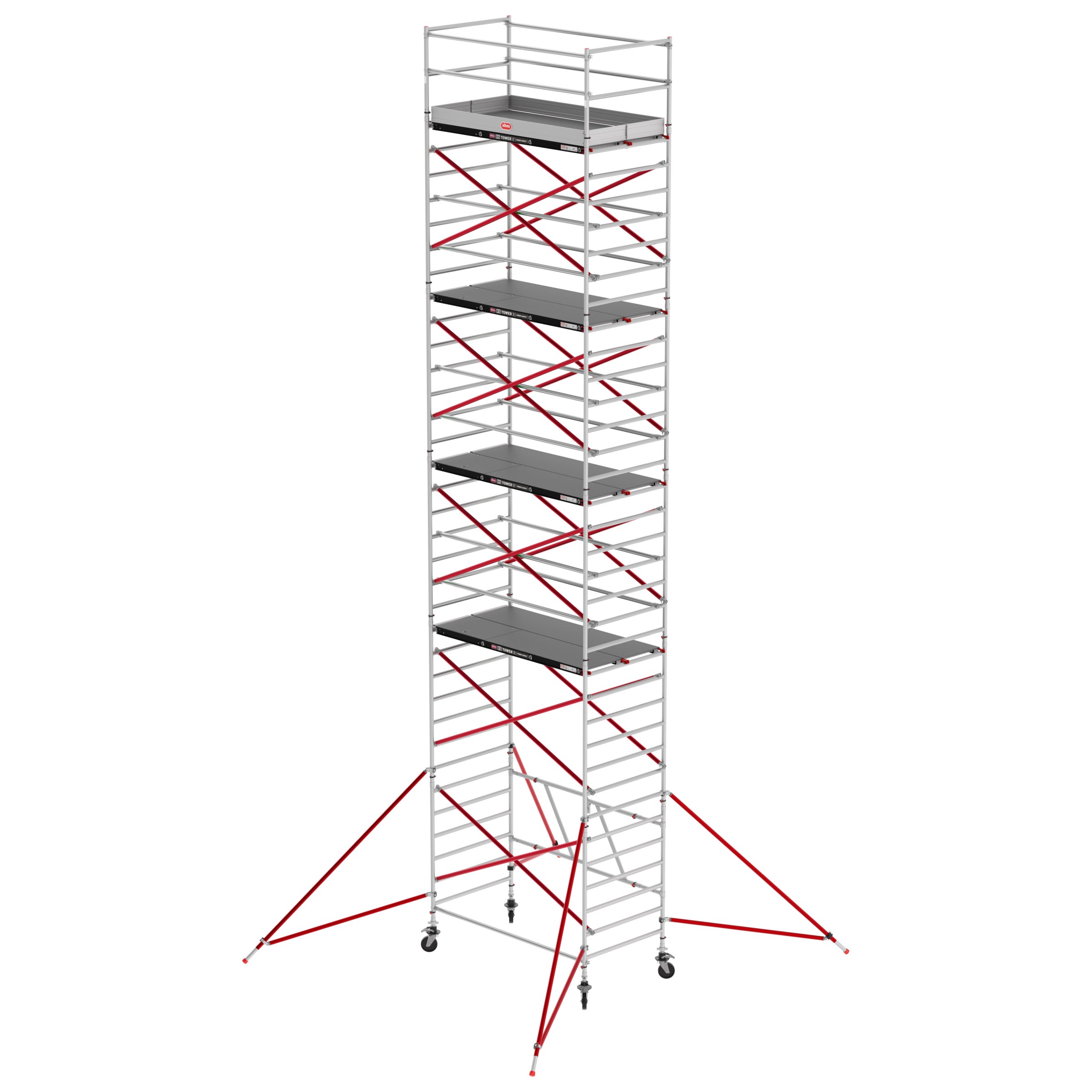 Altrex RS Tower 55 ohne Safe-Quick® 11,8m Arbeitshöhe Fiber-Deck 3,05m
