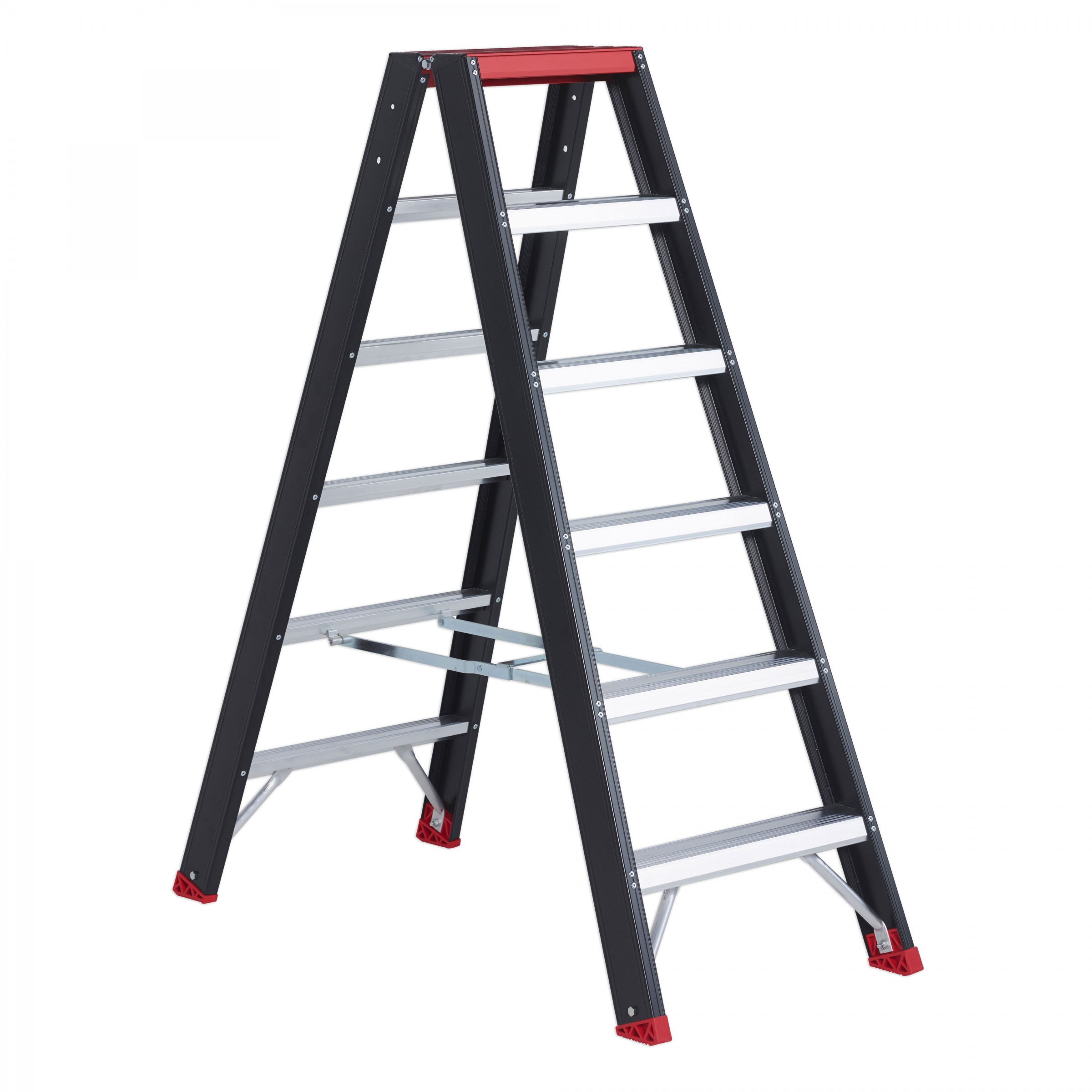 Altrex Taurus beidseitig begehbare Stufenleiter TDO 8 Stufen ohne Bügel