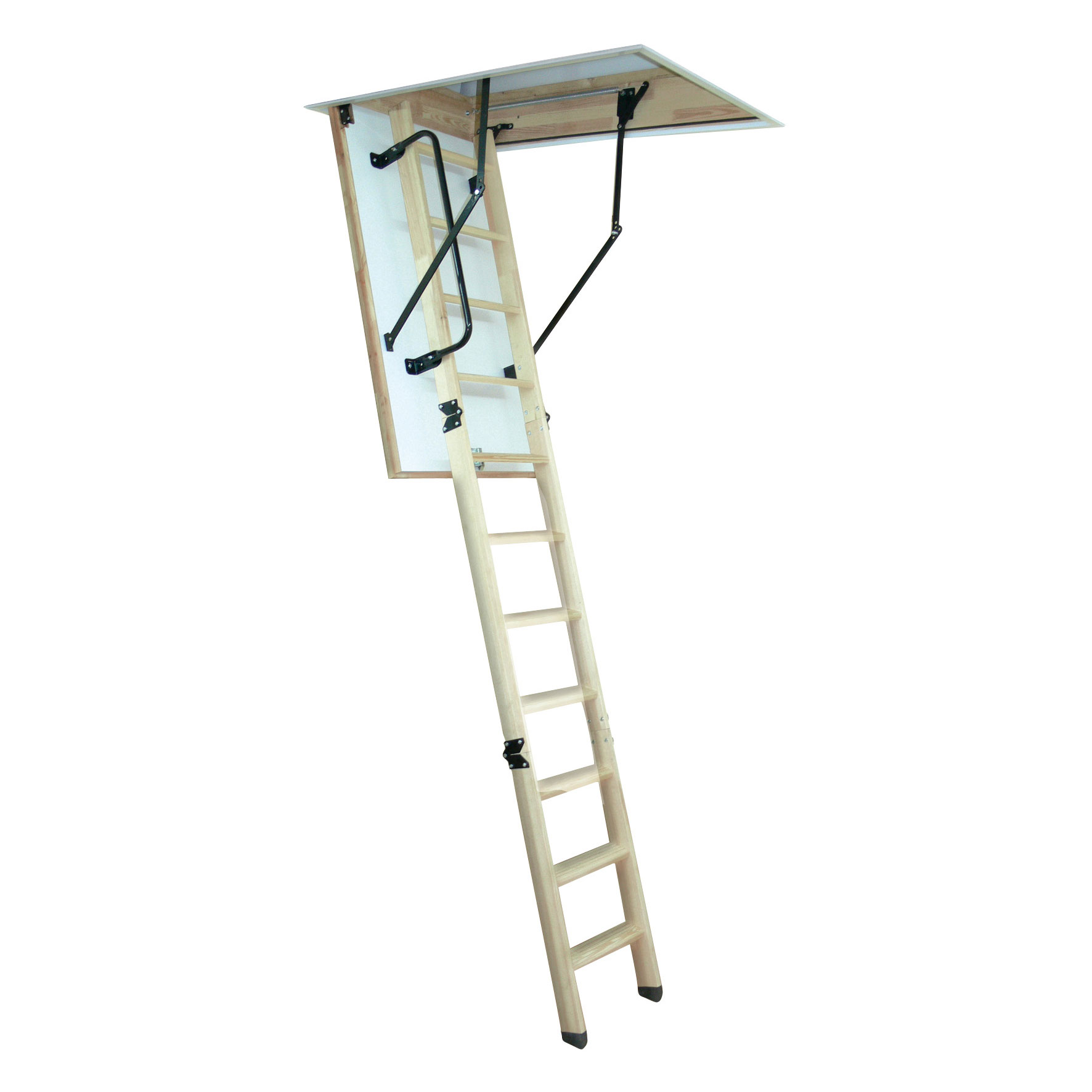 Altrex Woodytrex-De Luxe 3-teilige Bodentreppe einklappbar