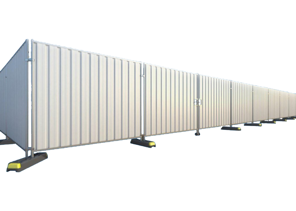 Bauzaun LKW-Tor aus Profilblech in zwei Größen