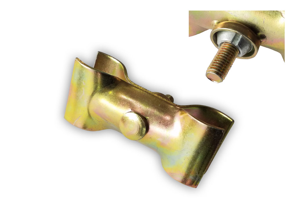 Bauzaunschelle Sicherheitsschelle mit Kranz