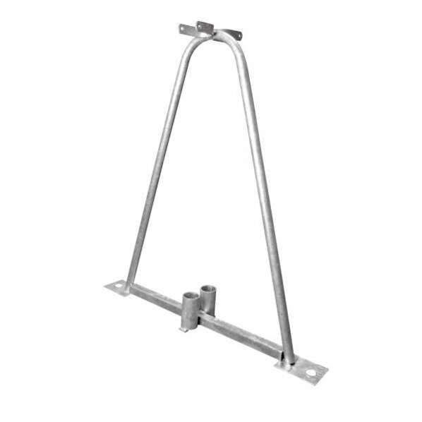 Bauzaunständer aus Stahl