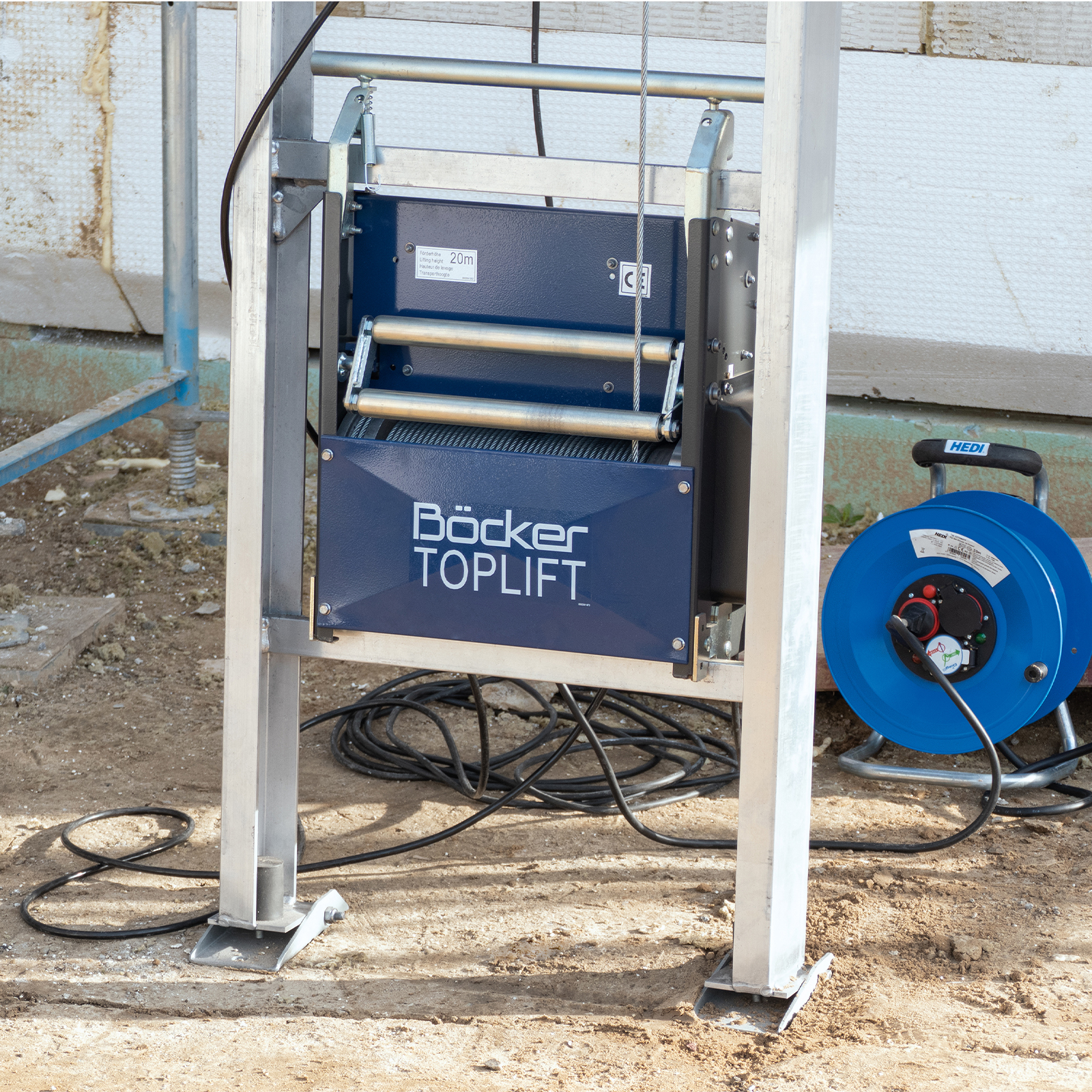 Böcker Top-Lift Bauaufzug Lastenaufzug Standard oder HighSpeed Grundgerät