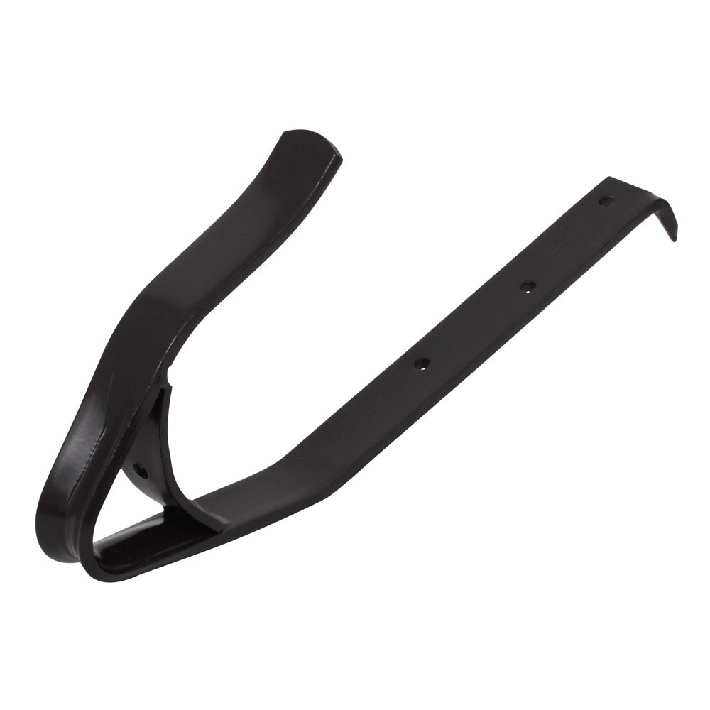 Dachhaken für Schiefer, gerade, anthrazit