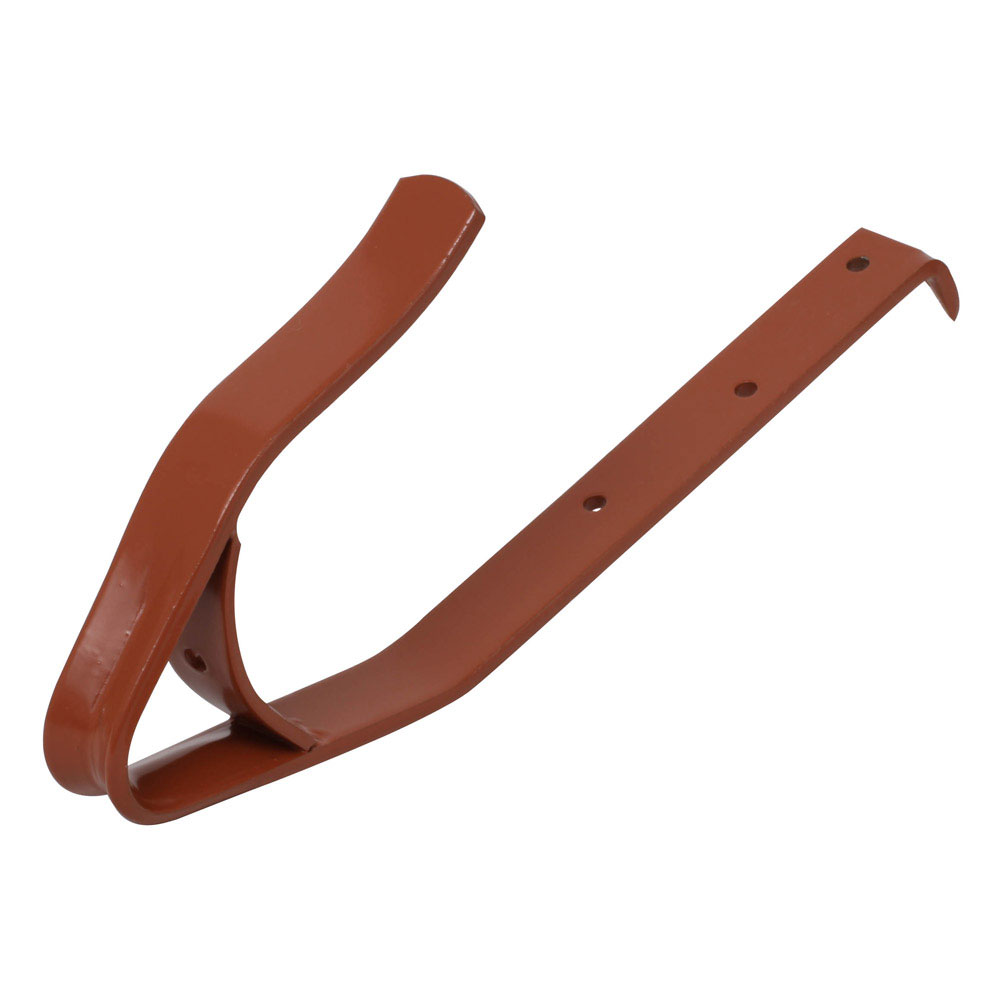 Dachhaken für Schiefer, gerade, rot