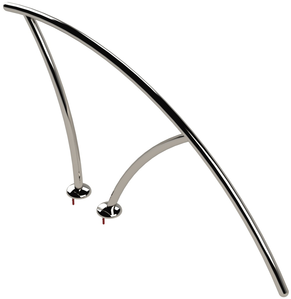 Eichenwald Modell 16.5 Griffbogen Typ M für Schwimmbäder runder Flansch