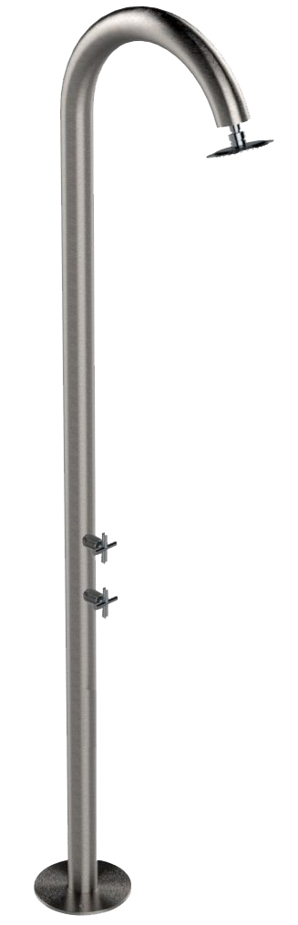 Eichenwald Modell 35 Gartendusche Nemo Typ Mischbatterie geschliffen