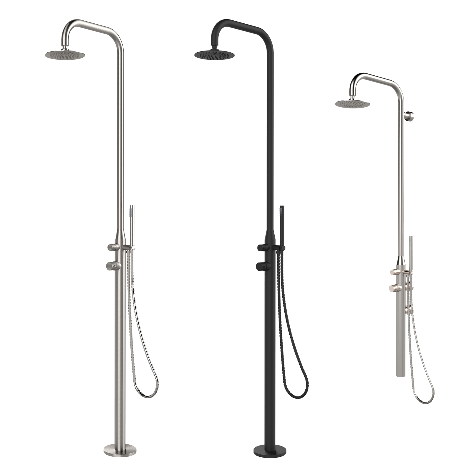 Eichenwald Modell 70 Gartendusche Juist in verschiedenen Farben