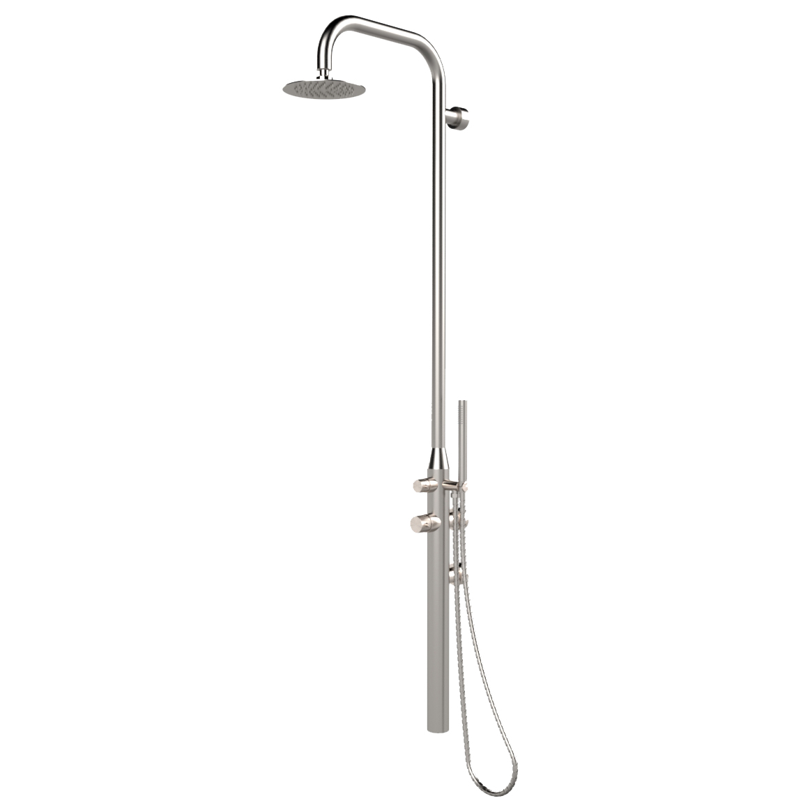 Eichenwald Modell 70 Gartendusche Juist wandmontiert