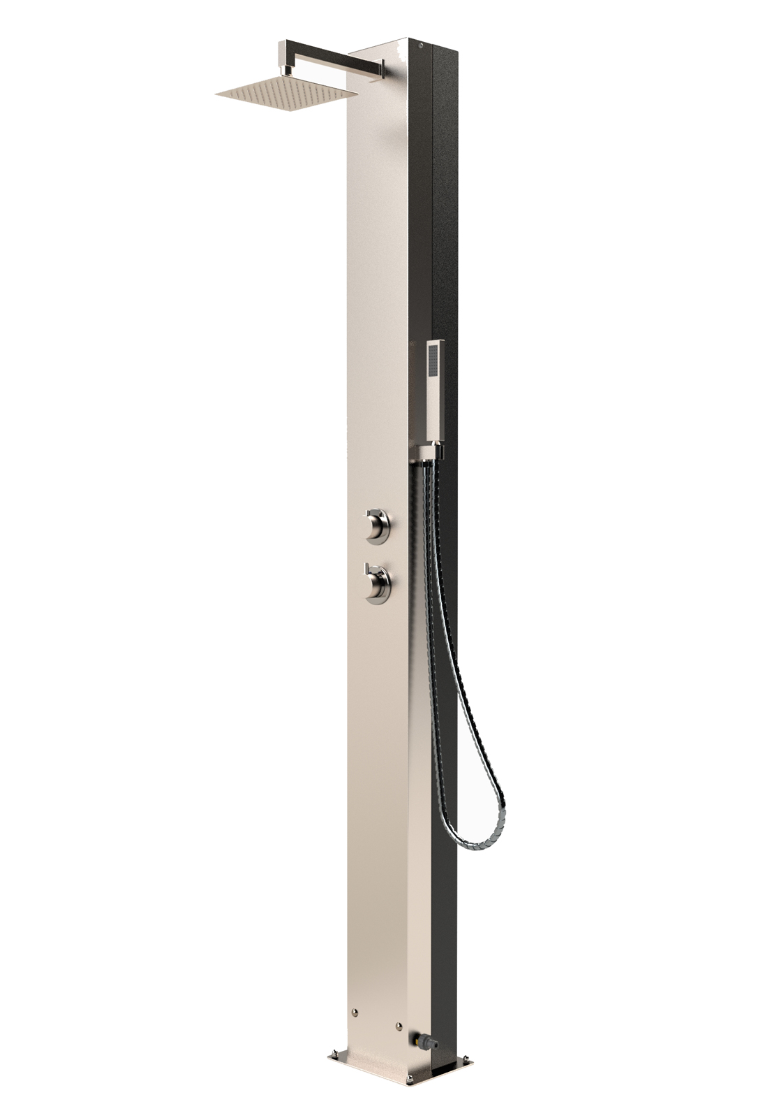 Eichenwald Modell 70 Solar Garten Glasdusche Trinidad