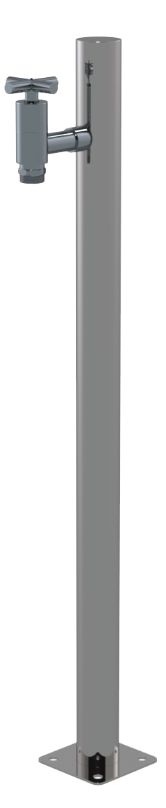 Eichenwald Modell 71 Wasserzapfsäule L-Form rund