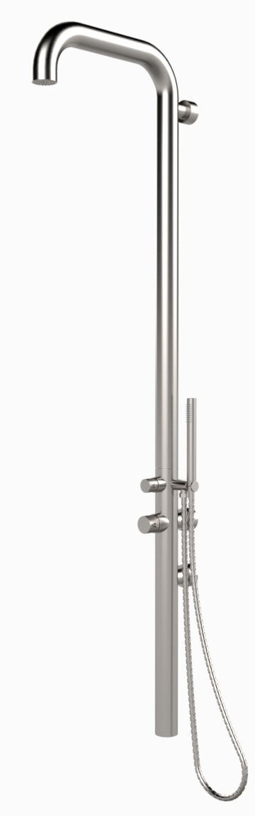 Eichenwald Modell 70 Gartendusche Sylt Wandmontiert