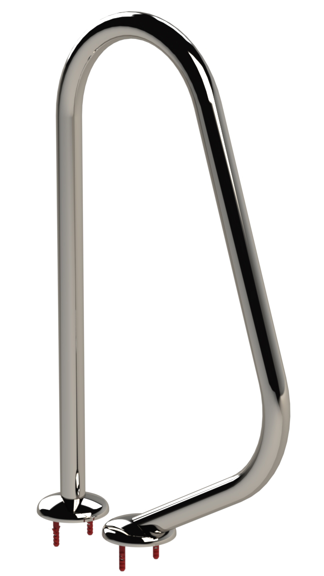 Eichenwald Poolleiter Modell 04 Tina geteilt Griffbogen Typ 150R mit Rosetten