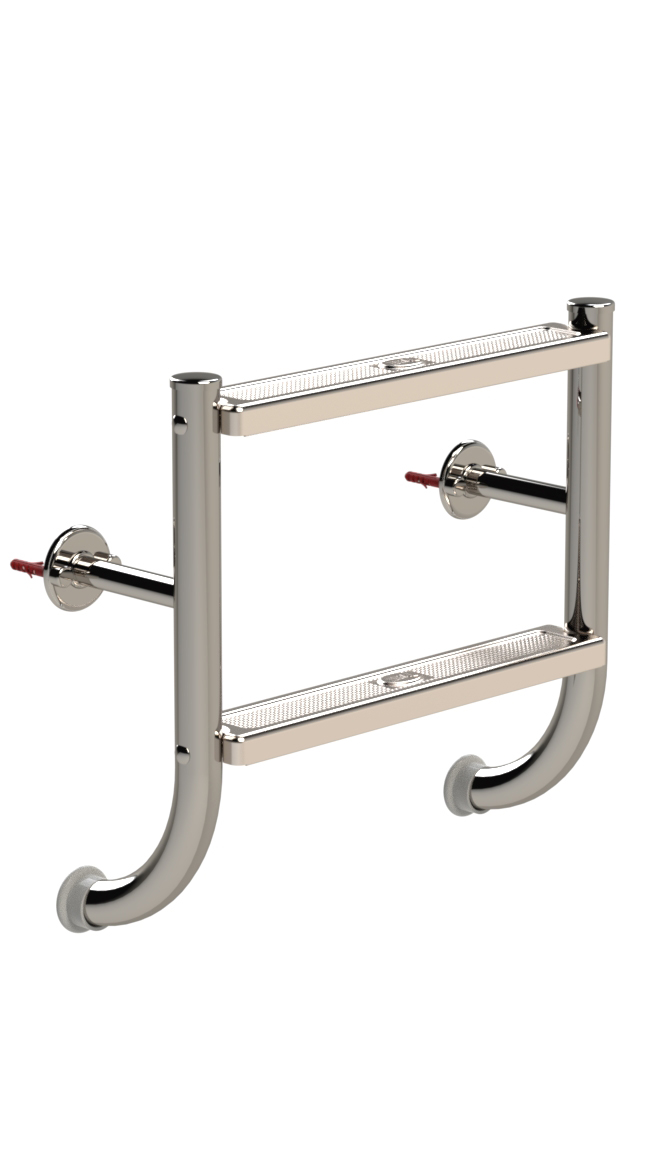 Eichenwald Poolleiter Modell 04 Tina geteilt nur Leiternteil 2 Stufen