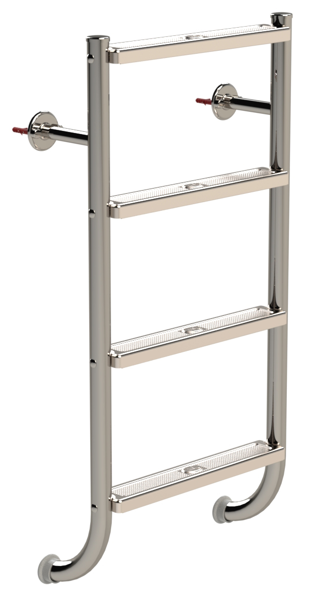 Eichenwald Poolleiter Modell 04 Tina geteilt nur Leiternteil 4 Stufen