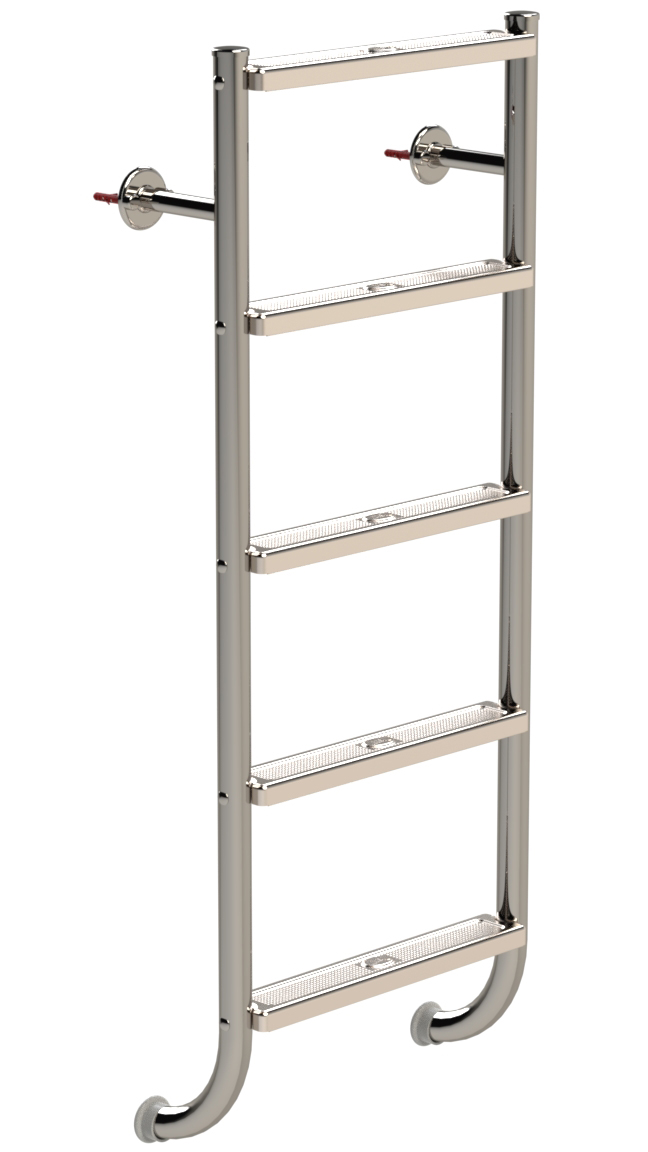 Eichenwald Poolleiter Modell 04 Tina geteilt nur Leiternteil 5 Stufen