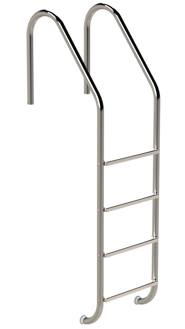 Eichenwald Poolleiter Modell 05 Marina Beckentiefe 1340mm 4 Stufen