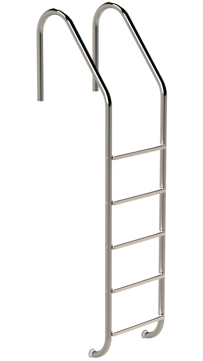 Eichenwald Poolleiter Modell 05 Marina Beckentiefe 1620mm 5 Stufen